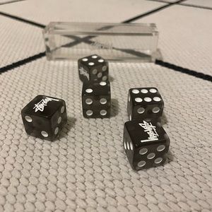 Stussy dice set